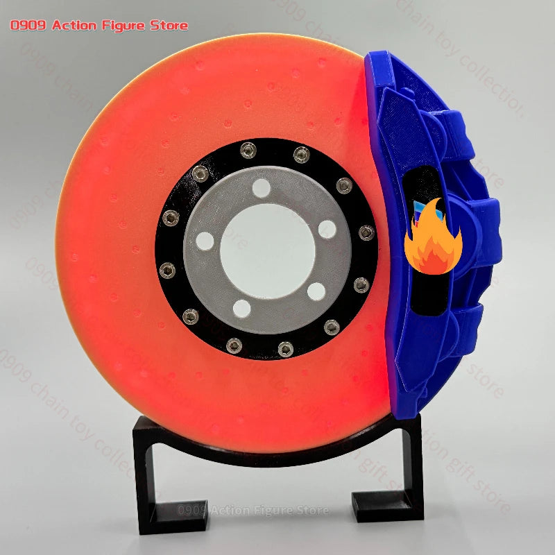 In Stock Original DIY Brake Disc LED M Atmosphere Charging Desktop Wall-Mounted Night Light Ornament (Customizable)