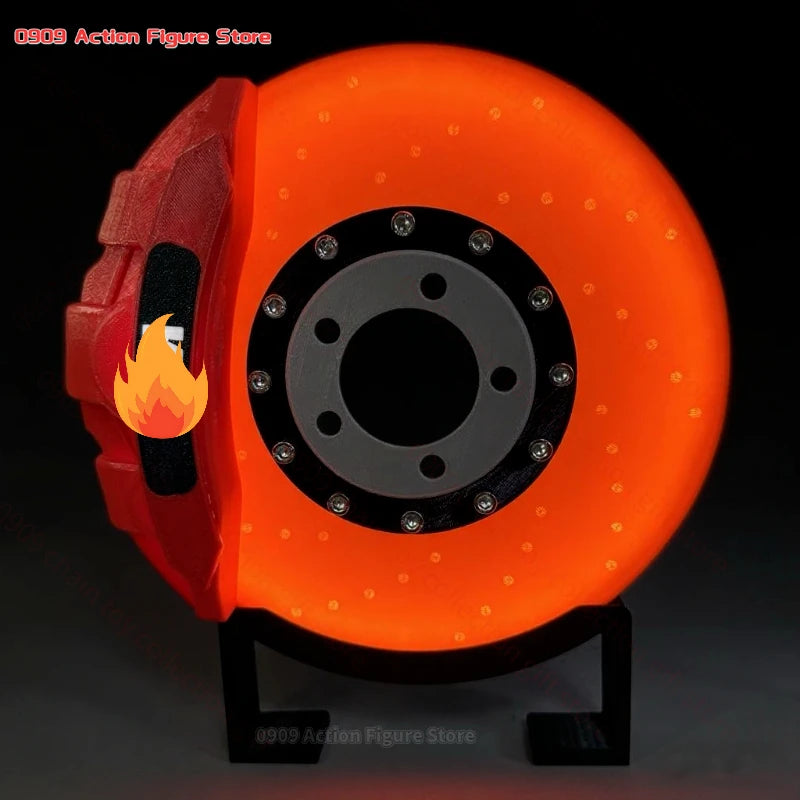 In Stock Original DIY Brake Disc LED M Atmosphere Charging Desktop Wall-Mounted Night Light Ornament (Customizable)