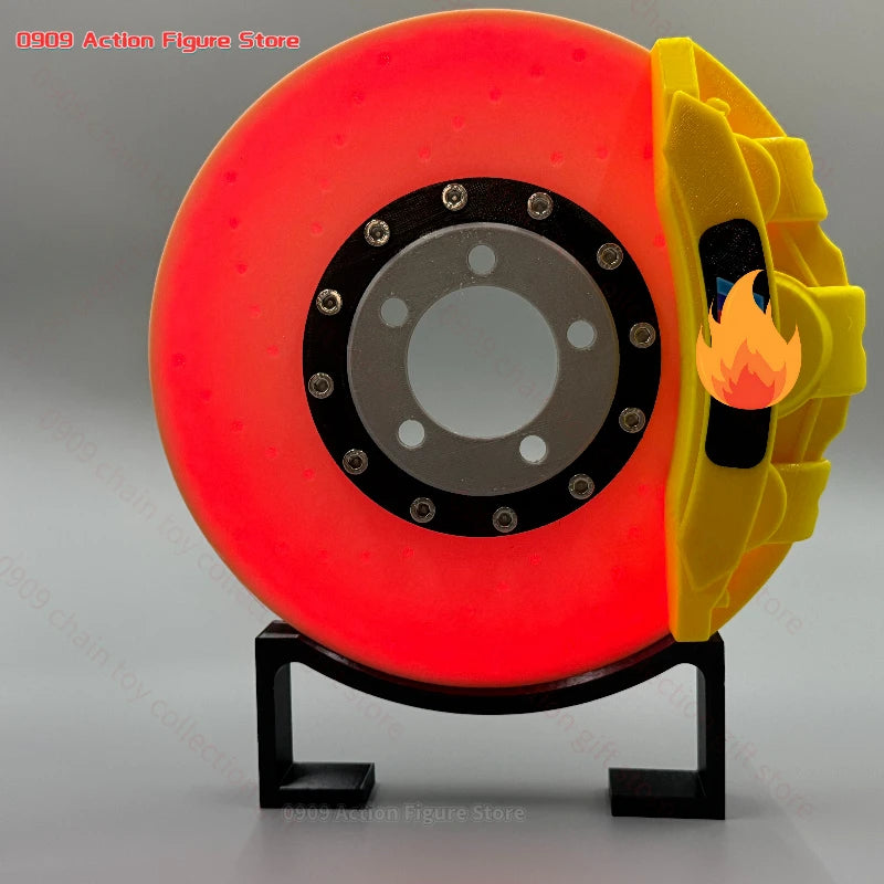 In Stock Original DIY Brake Disc LED M Atmosphere Charging Desktop Wall-Mounted Night Light Ornament (Customizable)
